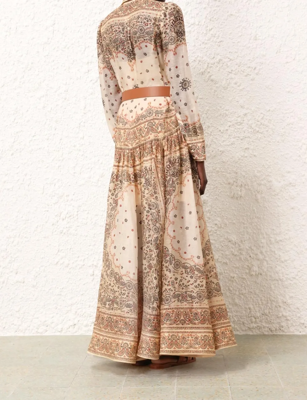 ZIMMERMANN Matchmaker Shirt Dress-Women Clothing