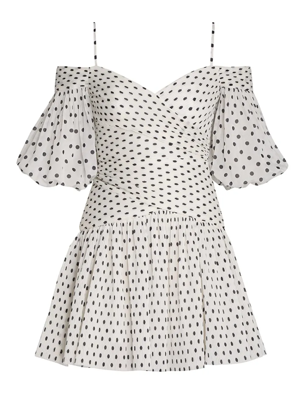 ZIMMERMANN Pleated Mini-Women Dresses