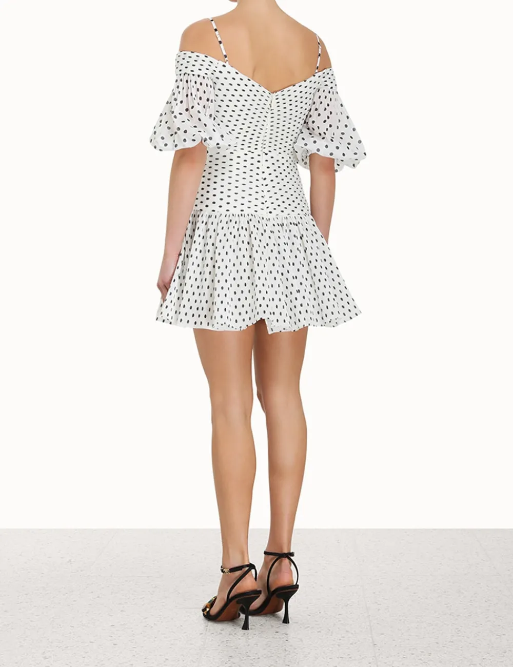 ZIMMERMANN Pleated Mini-Women Dresses